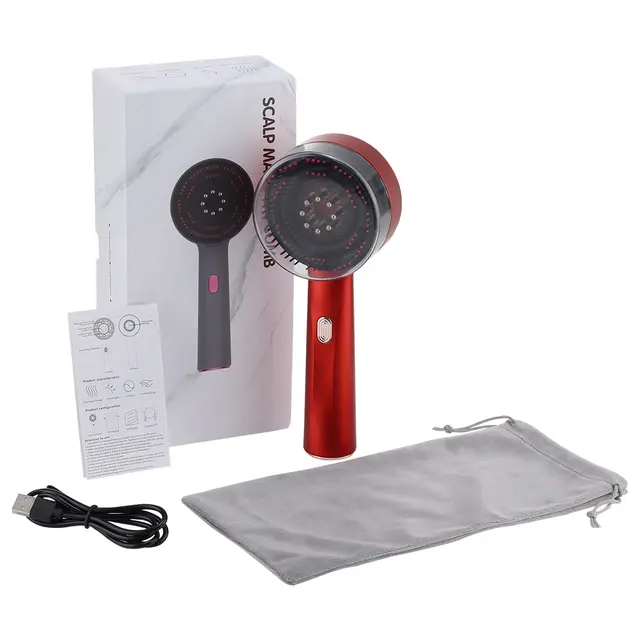LED Scalp Massager + Oil — Light Therapy 6