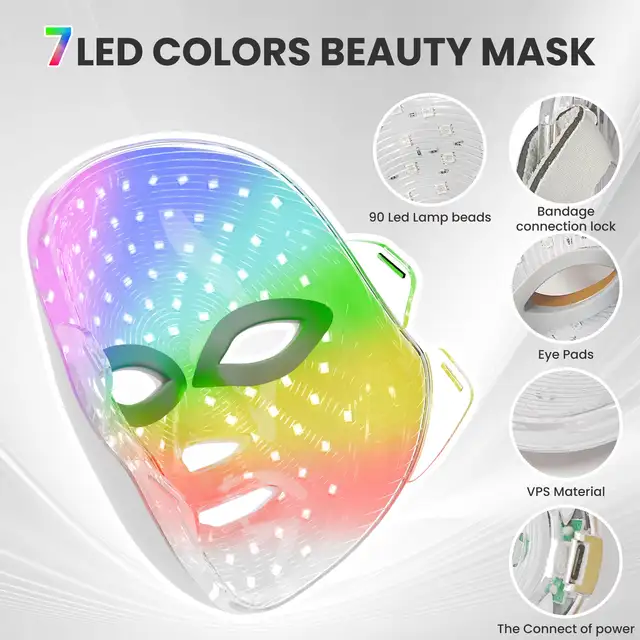 7-Color LED Face Mask — Light Therapy Treatment 3